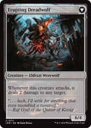 Smoldering Werewolf // Erupting Dreadwolf [Innistrad Remastered]-2
