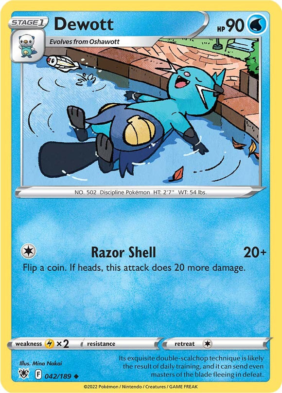Dewott (042/189) [Espada y escudo: resplandor astral] 
