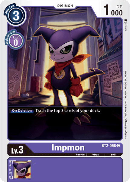Impmon [BT2-068] [Lanzamiento de la versión especial Booster 1.0] 