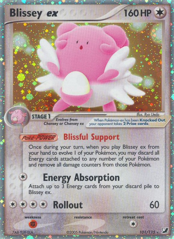 Blissey ex (101/115) [EX: Fuerzas invisibles] 