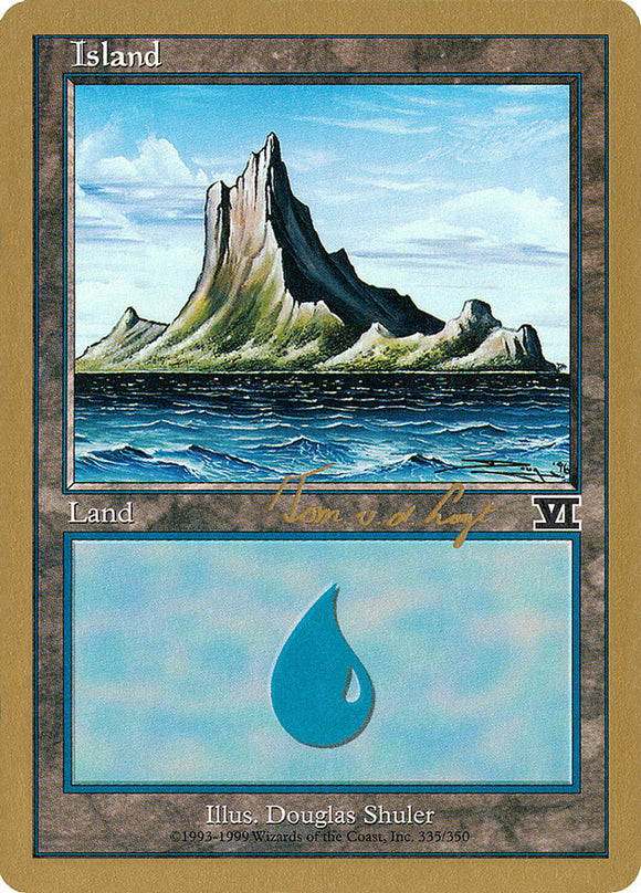 Island (tvdl335) (Tom van de Logt) [World Championship Decks 2000] 