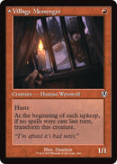 Village Messenger // Moonrise Intruder (Retro Frame) [Innistrad Remastered]-1