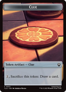 Monk // Clue (0017) Double-Sided Token [Avatar: The Last Airbender Tokens]-2