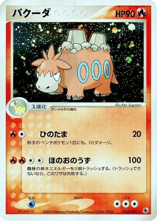 Camerupt (013/055) - ADV Expansion Pack Unlimited Holofoil
