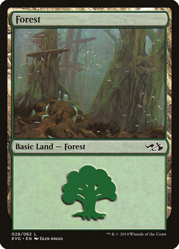 Bosque (28) (Elfos contra Duendes) [Antología de Duel Decks] 