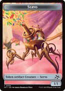 Servo // Thopter (0009) Double-Sided Token [Aetherdrift Tokens]-1