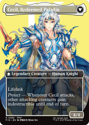 Cecil, Dark Knight // Cecil, Redeemed Paladin (Borderless) [FINAL FANTASY] - 0