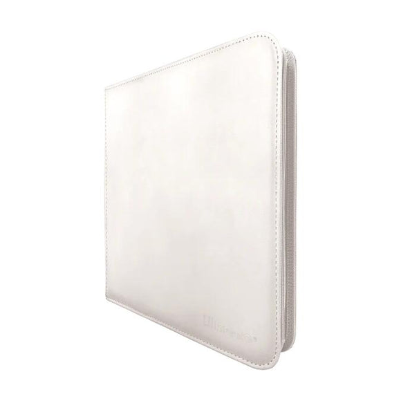 Ultra PRO: 12-Pocket Zippered PRO-Binder - Vivid (White)