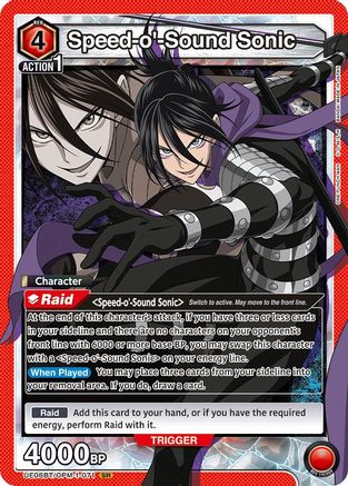 Speed-o'-Sound Sonic (071) (UE06BT/OPM-1-071) - UE06BT One Punch Man Foil