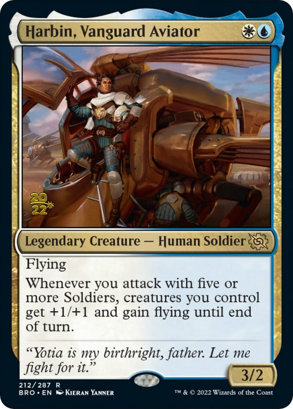 Harbin, aviador de vanguardia [Promociones previas al lanzamiento de The Brothers' War] 