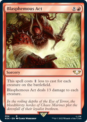 Acto blasfemo [Warhammer 40,000] 