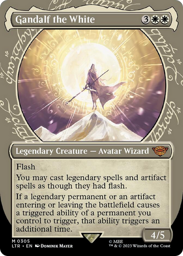 Gandalf el Blanco (Marco de exhibición) [El Señor de los Anillos: Cuentos de la Tierra Media] 