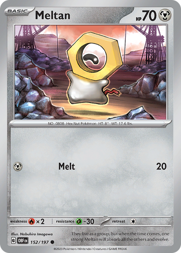 Meltan (152/197) [Escarlata y Violeta: Llamas de obsidiana] 