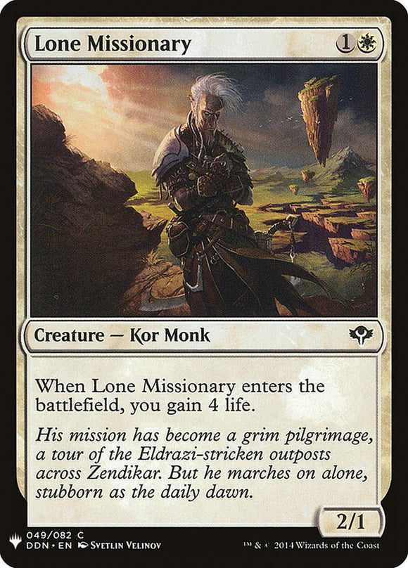 Misionero solitario [Mystery Booster] 