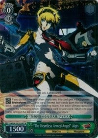 "El ángel armado sin corazón" Aigis (P4/EN-S01-024S SR) [Persona 4 ver.E] 