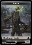 Zombie // Saproling Double-Sided Token [Dominaria Remastered Tokens]-1