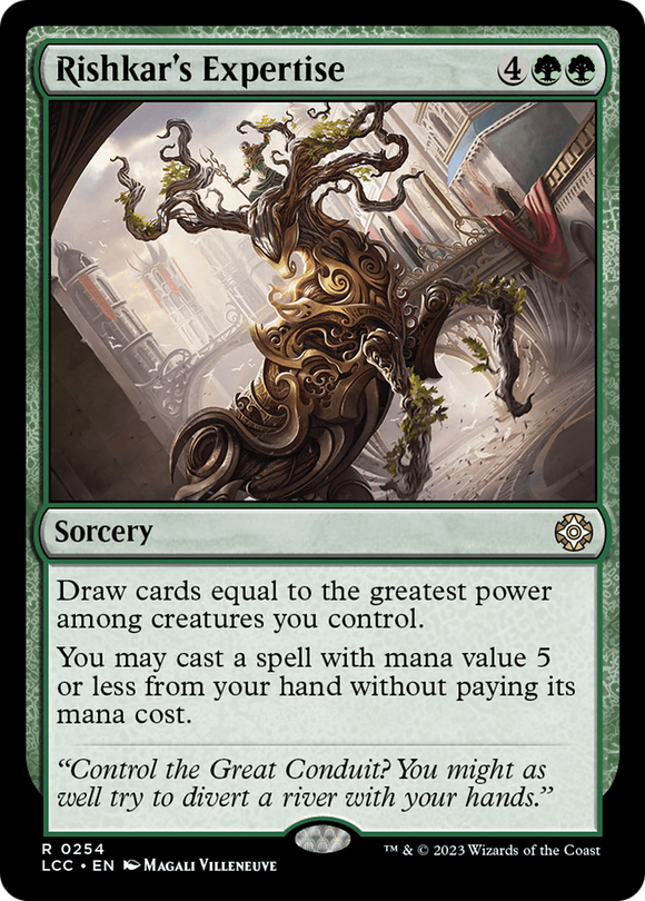 La pericia de Rishkar [Las cavernas perdidas del comandante de Ixalan] 