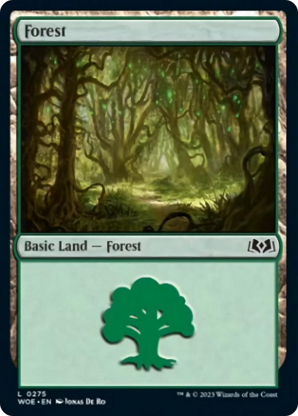 Bosque (0275) [Terrenos salvajes de Eldraine] 