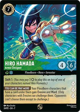 Hiro Hamada - Armor Designer (Store Championship) (Participant) (24) [Promo Cards]