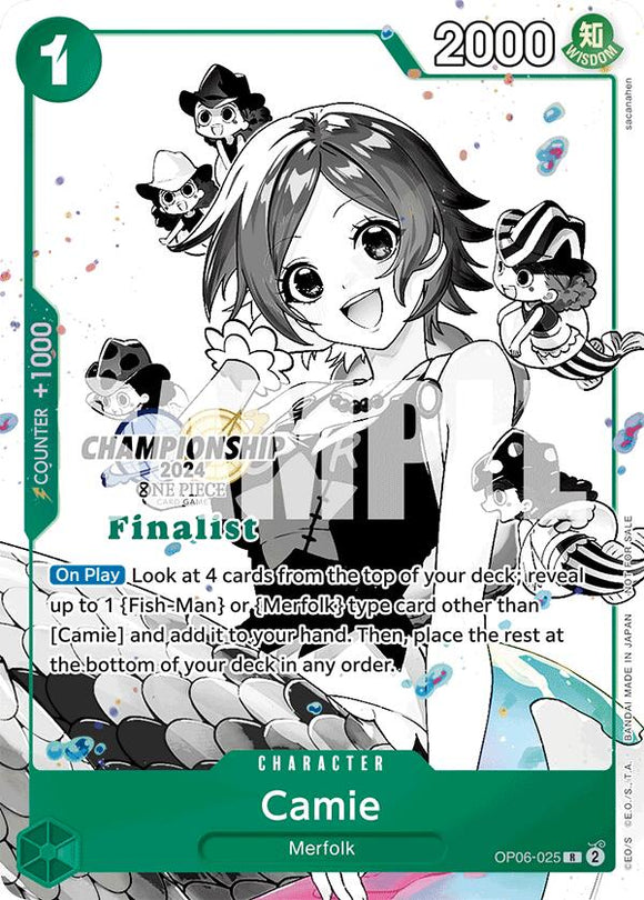 Camie (Championship 2024 Card Set Vol. 2) [Finalist] [One Piece Promotion Cards]