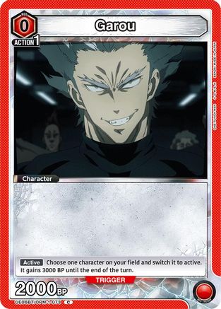 Garou (073) (Box Topper Foil) (UE06BT/OPM-1-073) - UE06BT One Punch Man Foil