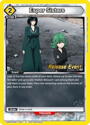 Esper Sisters (UEPR/OPM-1-027) - UE06BT One Punch Man Release Event Cards
