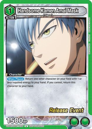 Handsome Kamen Amai Mask (UEPR/OPM-1-035) - UE06BT One Punch Man Release Event Cards