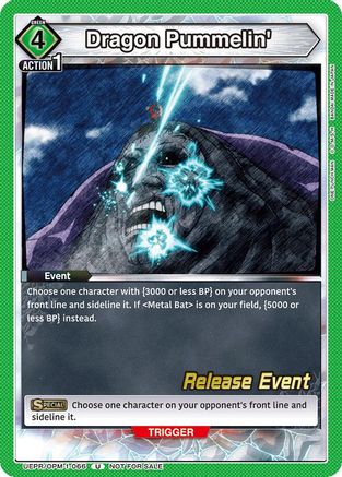 Dragon Pummelin' (UEPR/OPM-1-066) - UE06BT One Punch Man Release Event Cards
