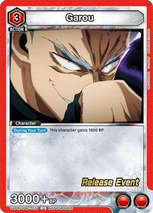 Garou (074) (UEPR/OPM-1-074) - UE06BT One Punch Man Release Event Cards