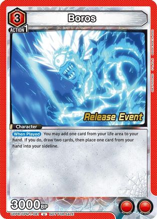 Boros (081) (UEPR/OPM-1-081) - UE06BT One Punch Man Release Event Cards