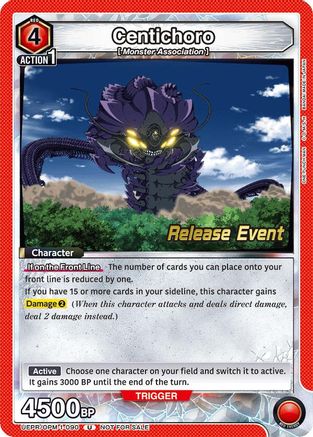 Centichoro (UEPR/OPM-1-090) - UE06BT One Punch Man Release Event Cards