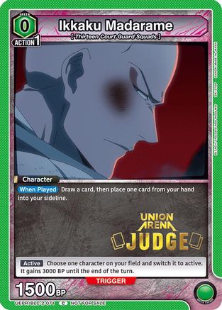 Ikkaku Madarame (Judge Pack) (UEPR/BLC-2-071) - Union Arena Promotion Cards Foil