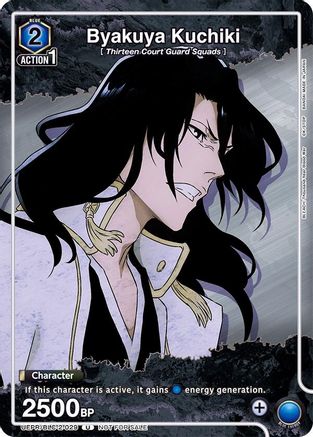 Byakuya Kuchiki (UEPR/BLC-2-029) - Union Arena Promotion Cards