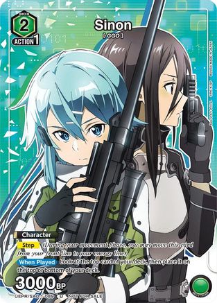Sinon (UEPR/SAO-1-089) - Union Arena Promotion Cards