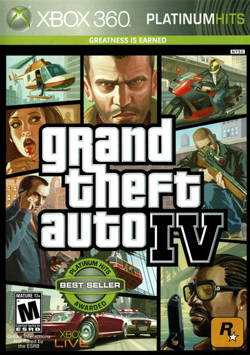 Grand Theft Auto IV [Platinum Hits] - Xbox 360
