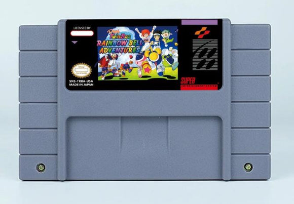 Pop'n TwinBee: Rainbow Bell Adventures [English Translation] - Super Nintendo