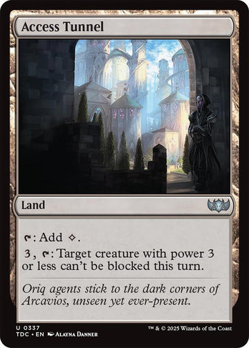 Access Tunnel [Tarkir: Dragonstorm Commander]
