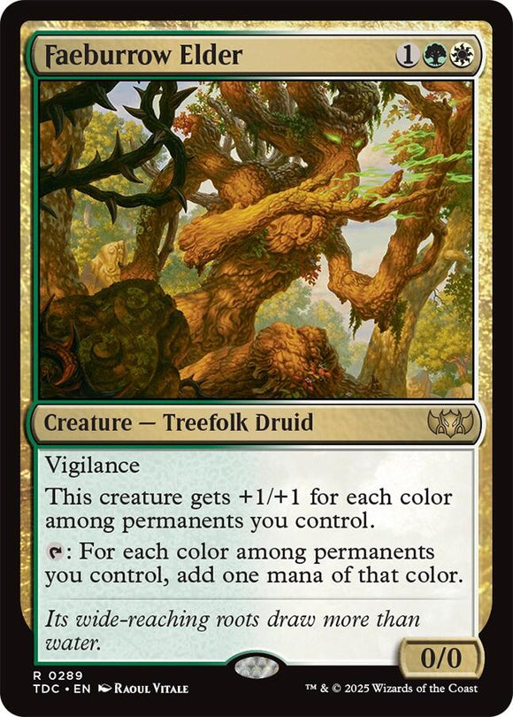 Faeburrow Elder [Tarkir: Dragonstorm Commander]