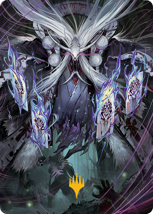Tarjeta de arte de Horobi, el lamento de la muerte (firma estampada en oro) [Serie de arte Marcha de la máquina] 