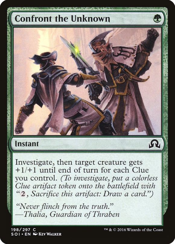 Enfrentarse a lo desconocido [Sombras sobre Innistrad] 