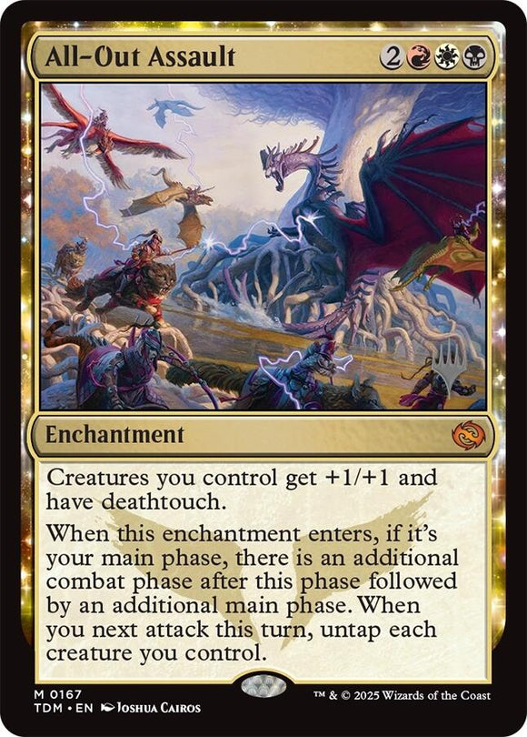 All-Out Assault [Tarkir: Dragonstorm Promos]
