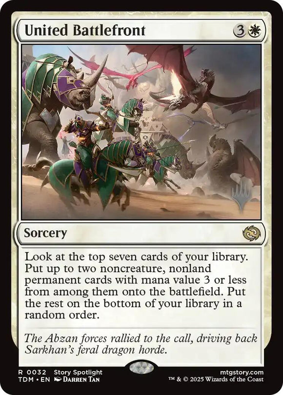 United Battlefront (Promo Pack) [Tarkir: Dragonstorm Promos]