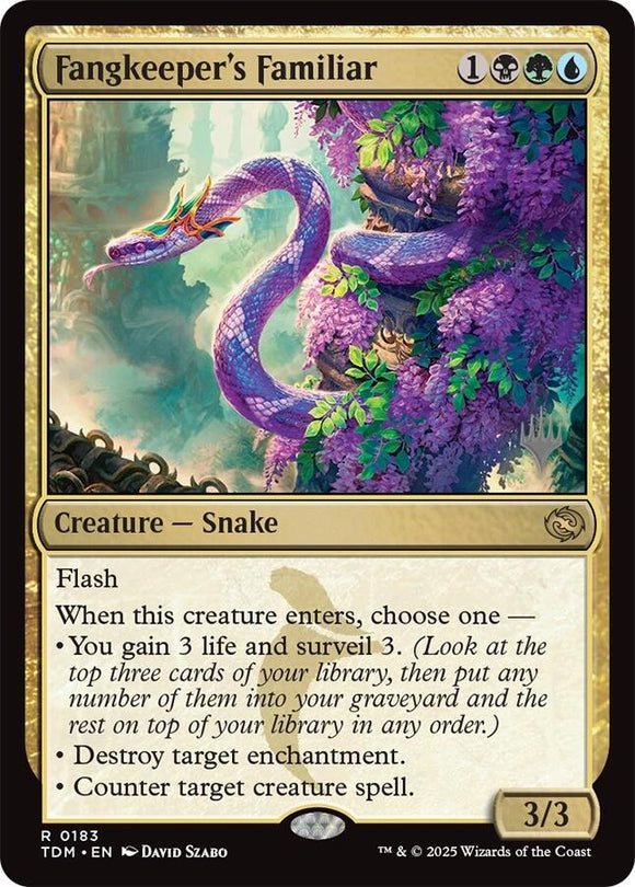 Fangkeeper's Familiar [Tarkir: Dragonstorm Promos]