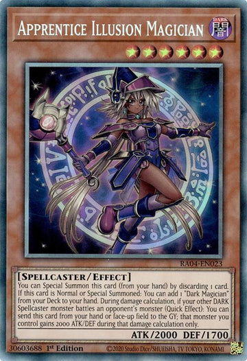 Apprentice Illusion Magician [RA04-EN023] Prismatic Collector's Rare