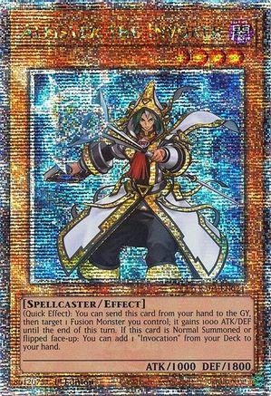 Aleister the Invoker (Alternate Art) [RA04-EN024] Quarter Century Secret Rare