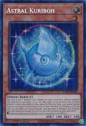 Astral Kuriboh [RA04-EN040] Secret Rare