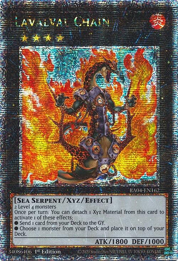Lavalval Chain [RA04-EN162] Quarter Century Secret Rare