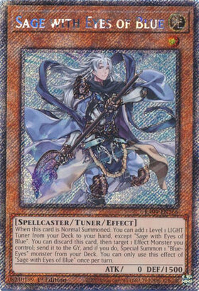 Sage with Eyes of Blue [RA04-EN266] Platinum Secret Rare