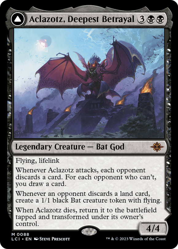 Aclazotz, Deepest Betrayal // Temple of the Dead [The Lost Caverns of Ixalan]