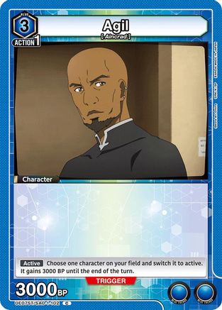Agil (UE07ST/SAO-1-102) - UE07ST Sword Art Online Starter Deck